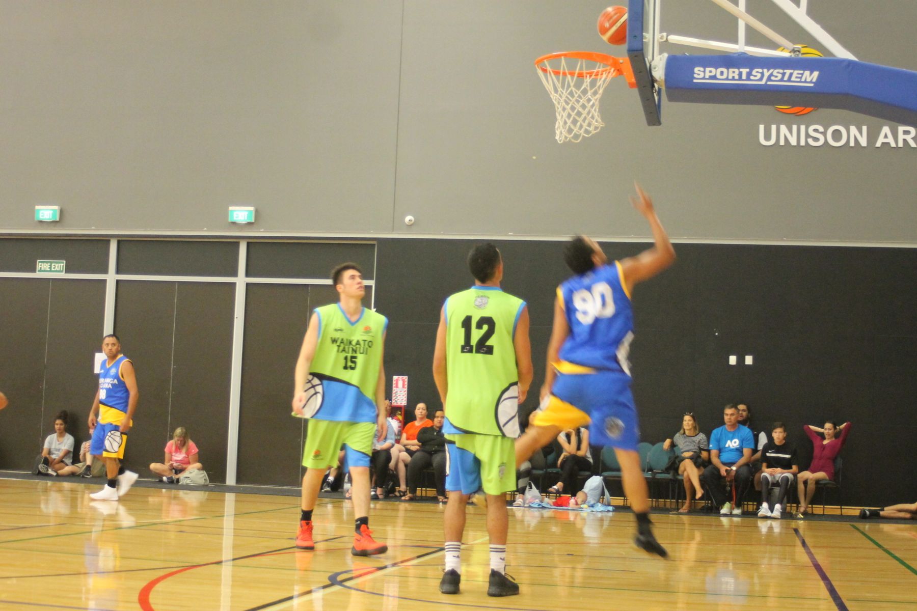 Tane on the attack